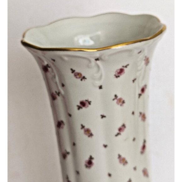 Vintage Classic Rose Collection by Rosenthal Germany Flower Vase 9 1/2" - Picture 6 of 10